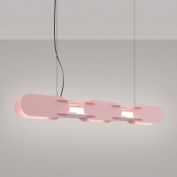 TH.819 Pendelleuchte CHAIN 91 rosa LED 4000K 3