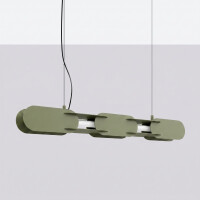TH.823 Pendelleuchte CHAIN 91 olivengrün LED 4000K 2