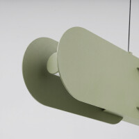 TH.823 Pendelleuchte CHAIN 91 olivengrün LED 4000K 5