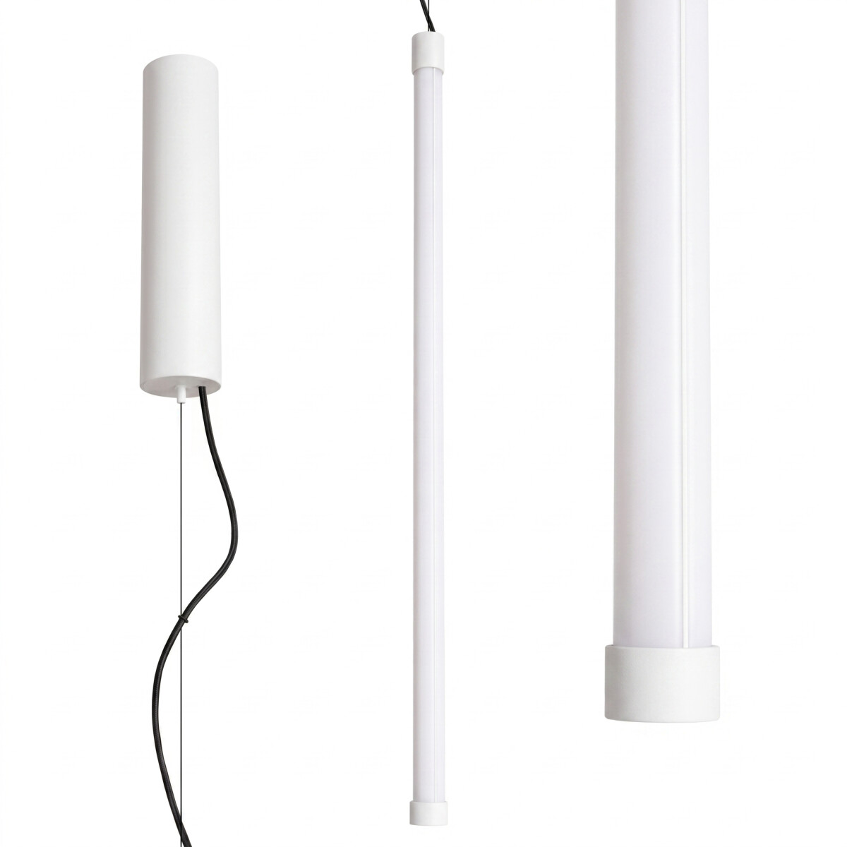 TH.841 Pendelleuchte TRANG 75 weiss LED 3000K