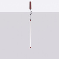 TH.844 Pendelleuchte TRANG 75 Burgunderrot LED 3000K 3