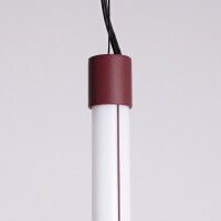 TH.844 Pendelleuchte TRANG 75 Burgunderrot LED 3000K 6