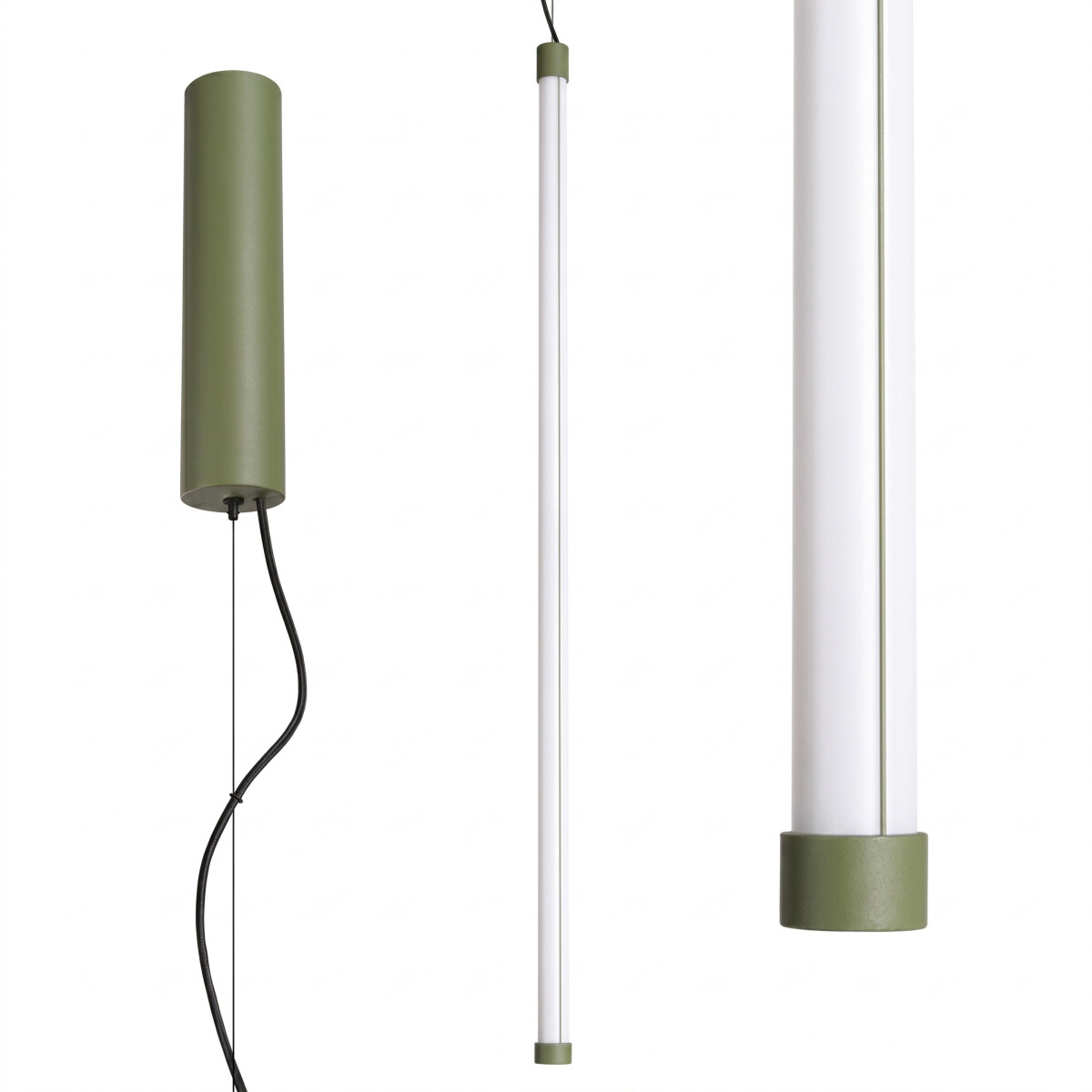 TH.868 Pendelleuchte TRANG 100 olivgrün LED 3000K