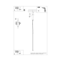 TH.882 Pendelleuchte TRANG 50 Ultramarin LED 4000K 8