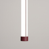 TH.889 Pendelleuchte TRANG 75 Burgunderrot LED 4000K 5