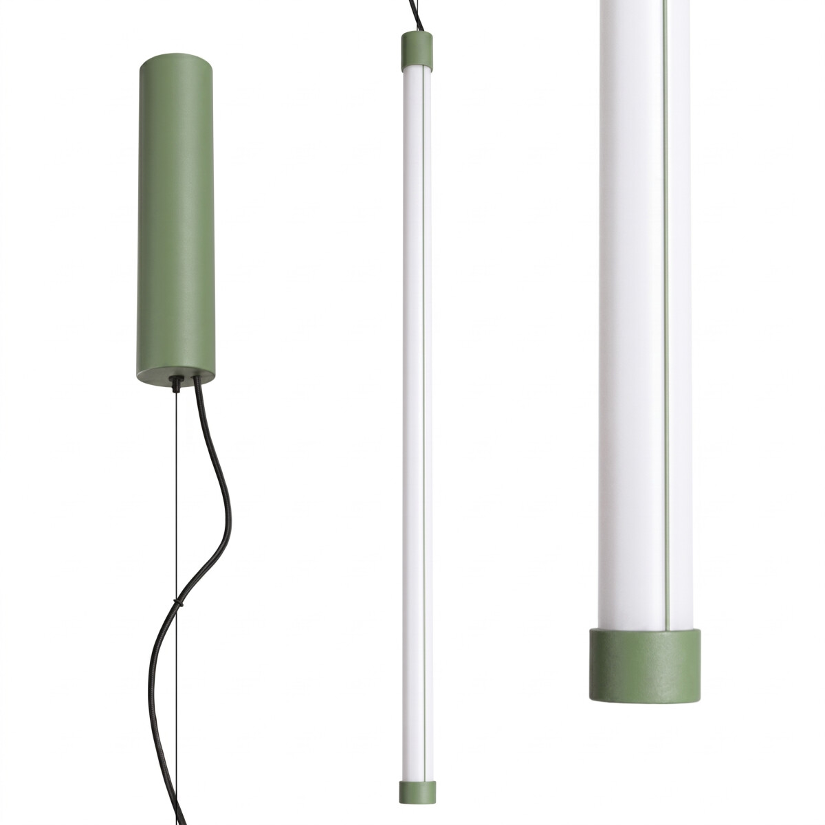 TH.895 Pendelleuchte TRANG 75 salbeifarben LED 4000K