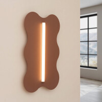 TH.923 Wandleuchte KLOVER mocca 3