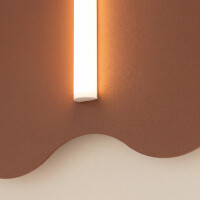 TH.923 Wandleuchte KLOVER mocca 5