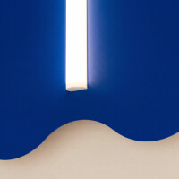 TH.927 Wandleuchte KLOVER ultramarinblau 5