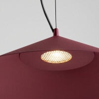 TH.949 Pendelleuchte FINT burgunderrot LED 3000K 5