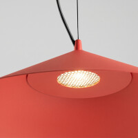 TH.951 Pendelleuchte FINT rot LED 3000K 5