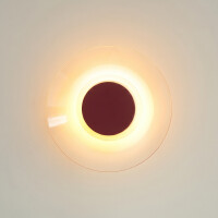 TH.979 Wandleuchte ASTRO burgunderrot LED 3000K 4