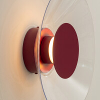 TH.979 Wandleuchte ASTRO burgunderrot LED 3000K 5