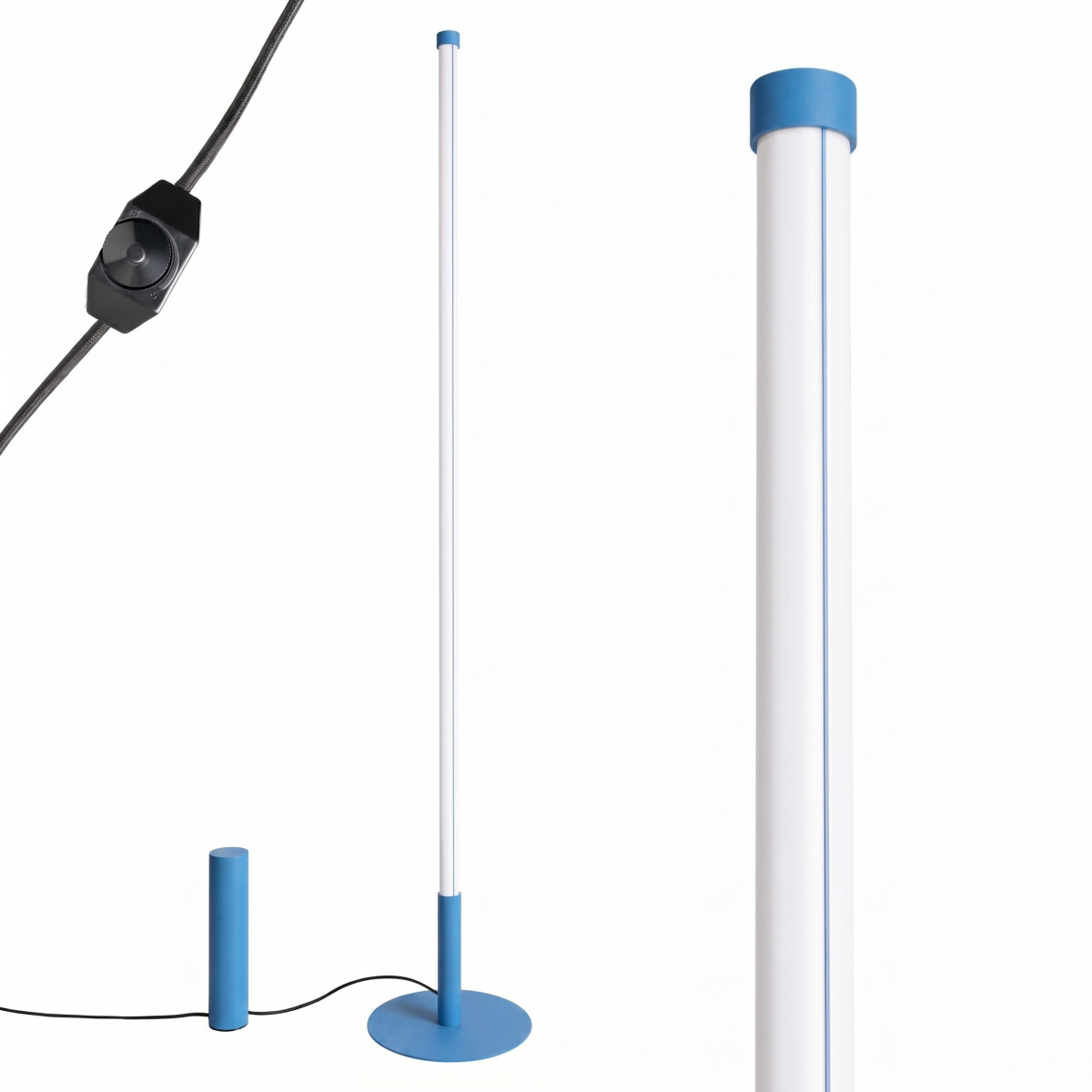 TH.992 Stehleuchte TRANG hellblau 3000K