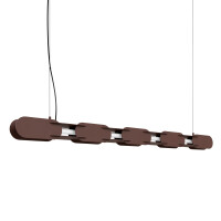 TH.1020 Pendelleuchte CHAIN 158 braun LED 3000K 1