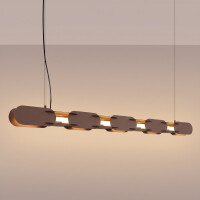 TH.1020 Pendelleuchte CHAIN 158 braun LED 3000K 3