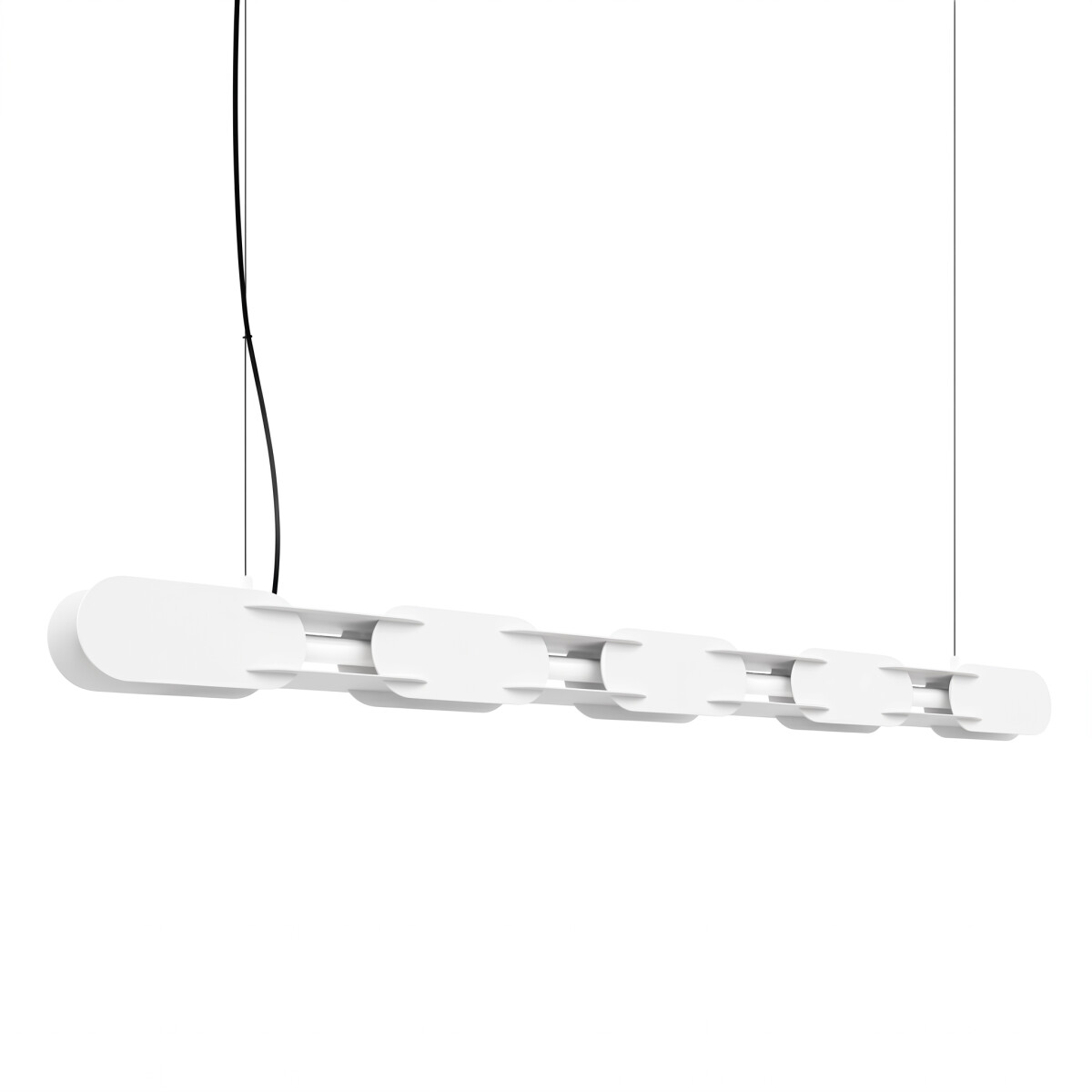 TH.1021 Pendelleuchte CHAIN 158 weiss LED 3000K