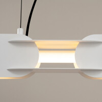 TH.1021 Pendelleuchte CHAIN 158 weiss LED 3000K 4