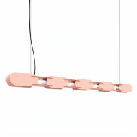 TH.1023 Pendelleuchte CHAIN 158 pfirsichfarben LED 3000K