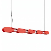 TH.1026 Pendelleuchte CHAIN 158 rot LED  gallery