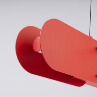 TH.1026 Pendelleuchte CHAIN 158 rot LED 3000K 5