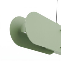 TH.1030 Pendelleuchte CHAIN 158 salbei LED 3000K 5