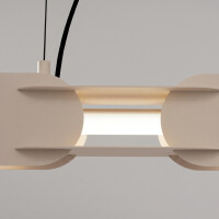 TH.1031 Pendelleuchte CHAIN 158 taupe LED 3000K 4