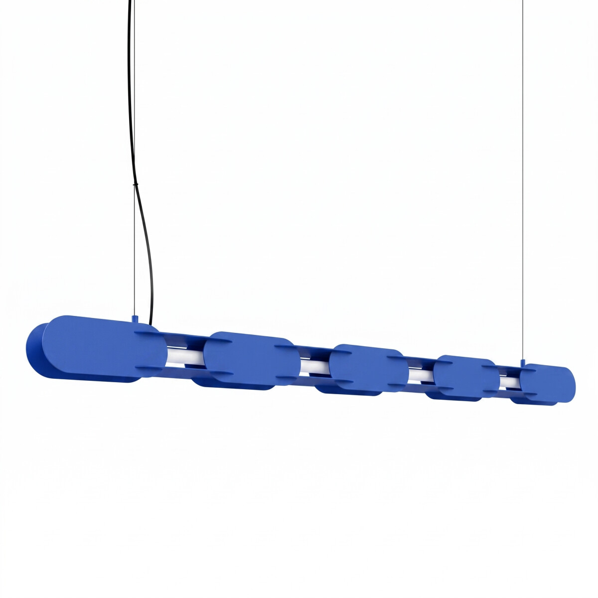 TH.1032 Pendelleuchte CHAIN 158 ultramarin LED 3000K