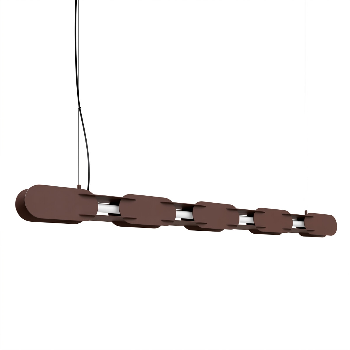 TH.1035 Pendelleuchte CHAIN 158 braun LED 4000K