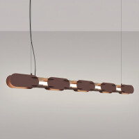 TH.1035 Pendelleuchte CHAIN 158 braun LED 4000K 3