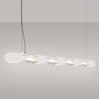 TH.1036 Pendelleuchte CHAIN 158 weiss LED 4000K 3