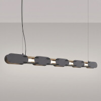 TH.1040 Pendelleuchte CHAIN 158 schwarz LED 4000K 3