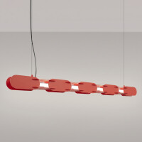 TH.1041 Pendelleuchte CHAIN 158 rot LED 4000K 3