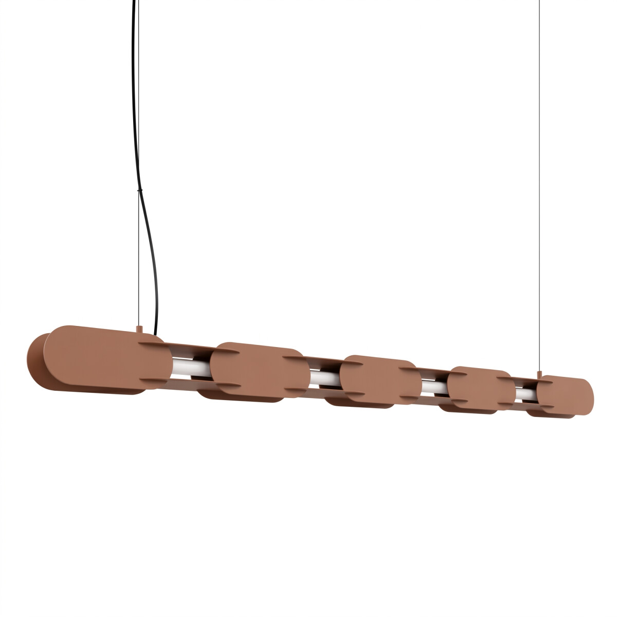 TH.1042 Pendelleuchte CHAIN 158 mocca LED 4000K