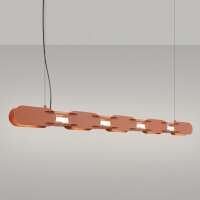 TH.1043 Pendelleuchte CHAIN 158 ockerrot LED 4000K 3