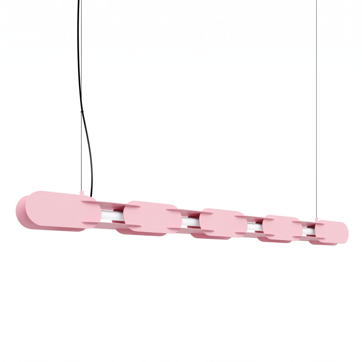 TH.1044 Pendelleuchte CHAIN 158 rosa LED 4000K