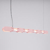 TH.1044 Pendelleuchte CHAIN 158 rosa LED 4000K 3