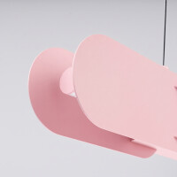 TH.1044 Pendelleuchte CHAIN 158 rosa LED 4000K 5