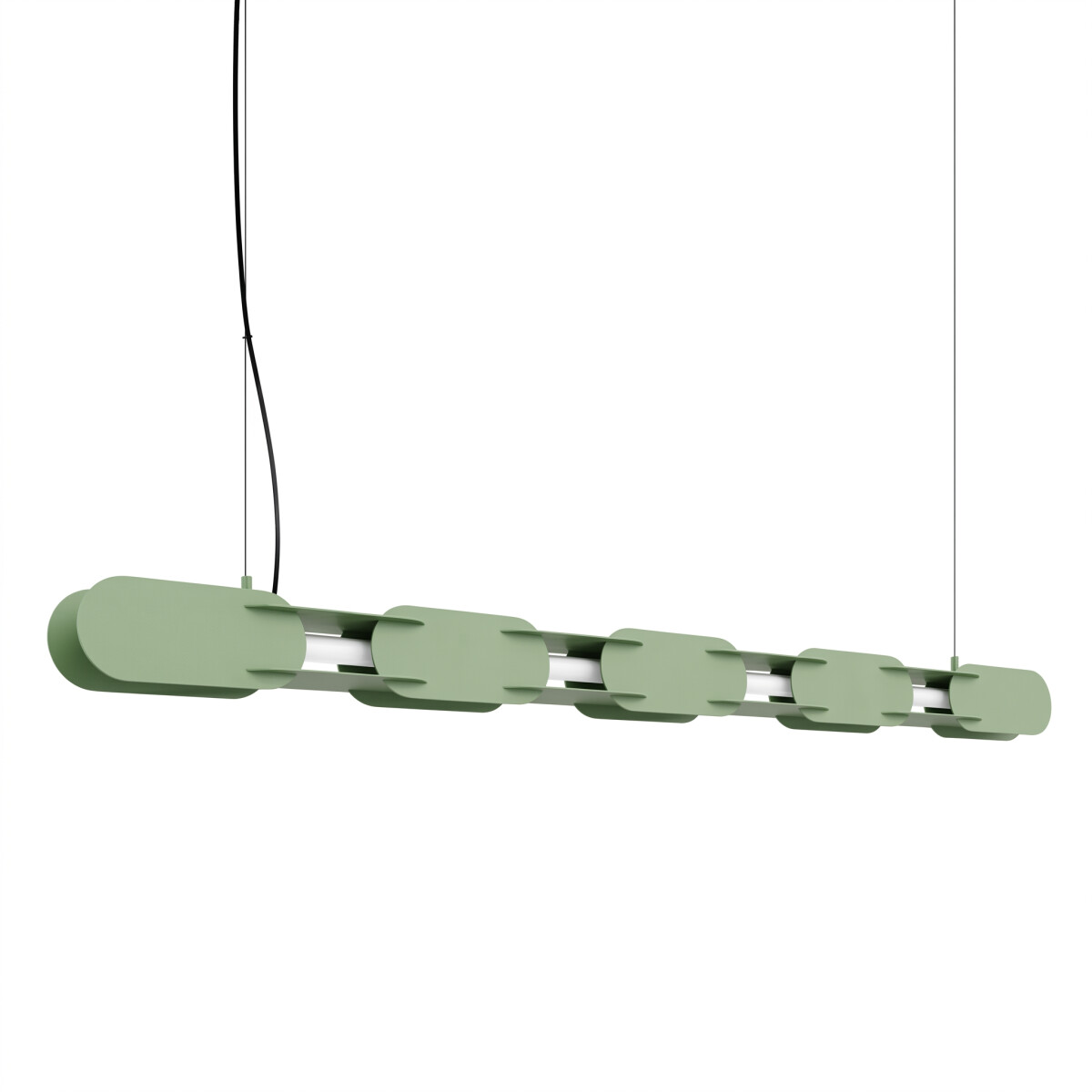 TH.1045 Pendelleuchte CHAIN 158 salbei LED 4000K
