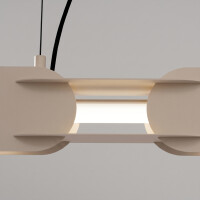 TH.1046 Pendelleuchte CHAIN 158 taupe LED 4000K 4
