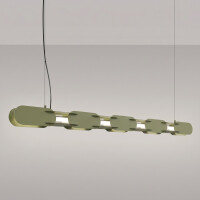 TH.1048 Pendelleuchte CHAIN 158 olivengrün LED 4000K 3