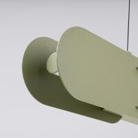 TH.1048 Pendelleuchte CHAIN 158 olivengrün LED 4000K 5