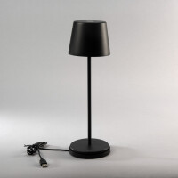 Vence USB-LED-Tischleuchte schwarz 6