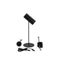 Multi USB-LED-Tischleuchte schwarz 6