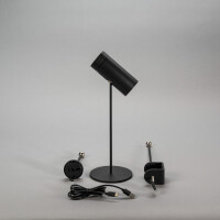 Multi USB-LED-Tischleuchte schwarz 8