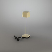 Capri Mini USB-LED-Tischleuchte Keramik 7