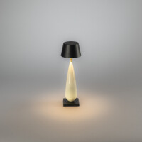 Frejus USB-LED-Tischleuchte schwarz / Kermaik 3