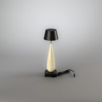 Frejus USB-LED-Tischleuchte schwarz / Kermaik 5
