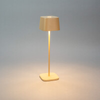Capri USB-LED-Tischleuchte sand 4