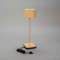 Capri USB-LED-Tischleuchte sand 8